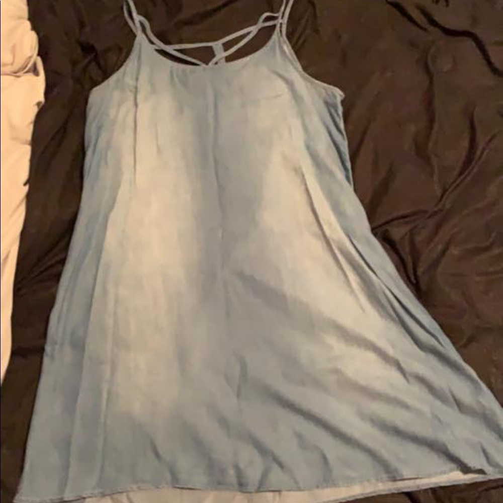 Light denim dress